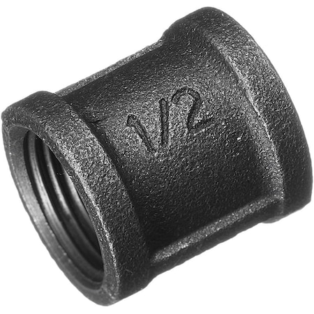Ironwerks Designs 1/2" Iron Pipe Coupling, 10PK IW-COUP-1/2-10